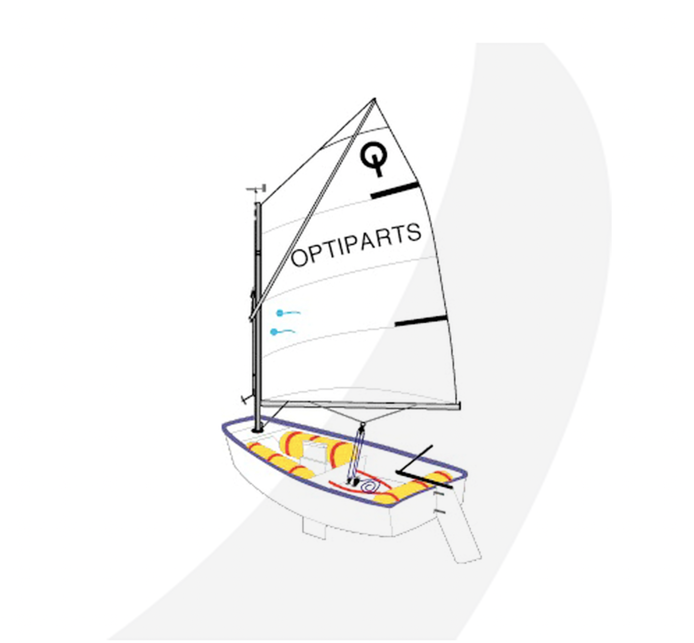 Optiparts Training Sails